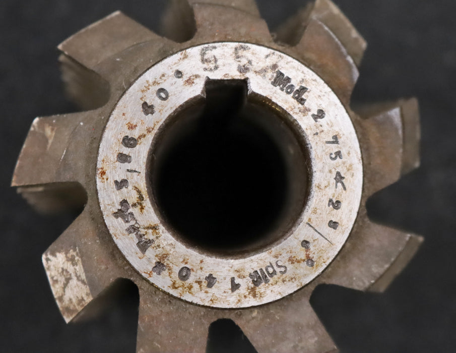 Bild des Artikels Zahnrad-Wälzfräser-m=-2,75mm-EGW-20°-Ø63x66xØ22mm-mit-LKN-1gg.-Rechts