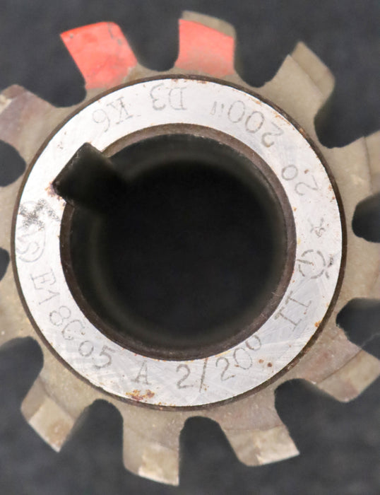 Bild des Artikels Zahnrad-Wälzfräser-m=-2,0mm-EGW-20°-BPII-nach-DIN-3972-Ø69x56xØ27mm-LKN