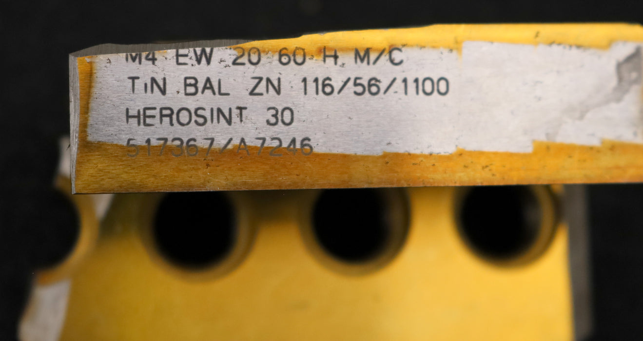 Bild des Artikels 1-Satz-Hobelstähle-für-HEIDENREICH&HARBECK-Kegelradhobelmaschine-60-HS-m=4,0