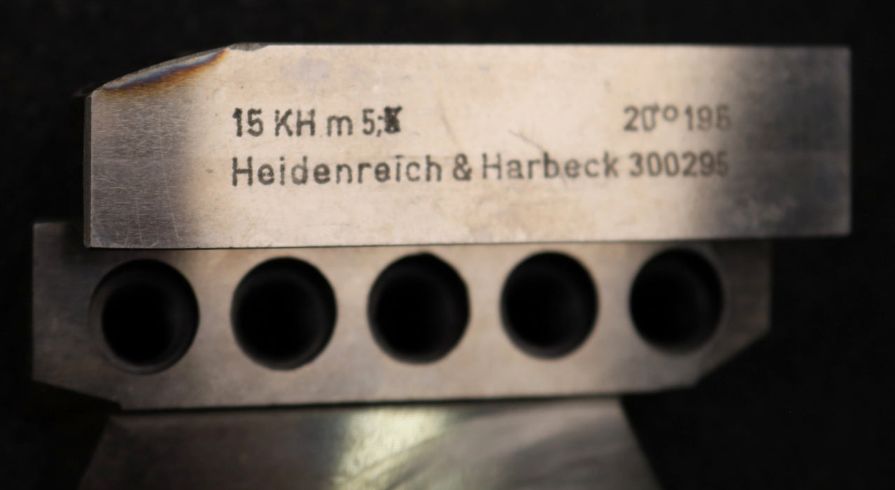 Bild des Artikels 1-Satz-Hobelstähle-für-HEIDENREICH&HARBECK-Kegelradhobelmaschine-15-KH-m=5,0