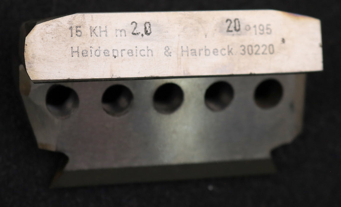 Bild des Artikels 1-Satz-Hobelstähle-für-HEIDENREICH&HARBECK-Kegelradhobelmaschine-15KH-m=2,0