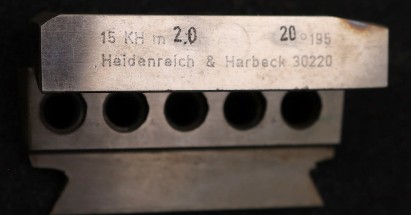 Bild des Artikels 1-Satz-Hobelstähle-für-HEIDENREICH&HARBECK-Kegelradhobelmaschine-15KH-m=2,0