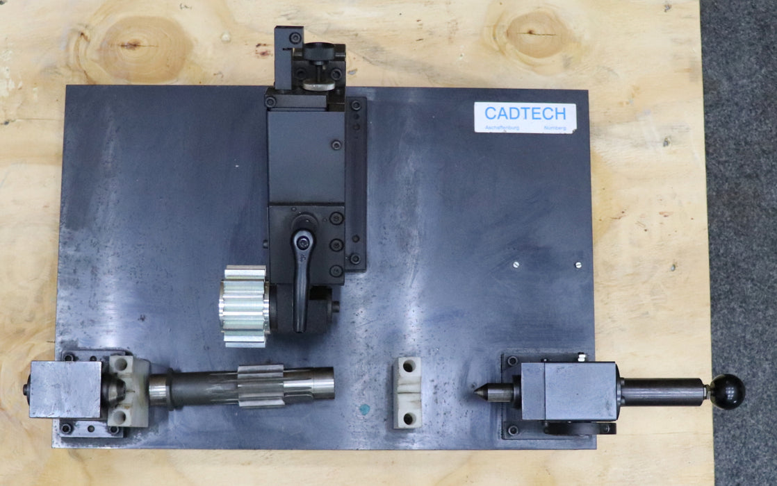 Bild des Artikels CADTECH-/-HOMMEL-WERKE-2-Flanken-Wälzprüfgerät-für-Ritzelwellen-bis-320mm-Länge