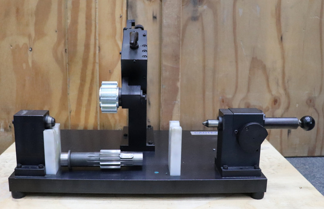 Bild des Artikels CADTECH-/-HOMMEL-WERKE-2-Flanken-Wälzprüfgerät-für-Ritzelwellen-bis-320mm-Länge