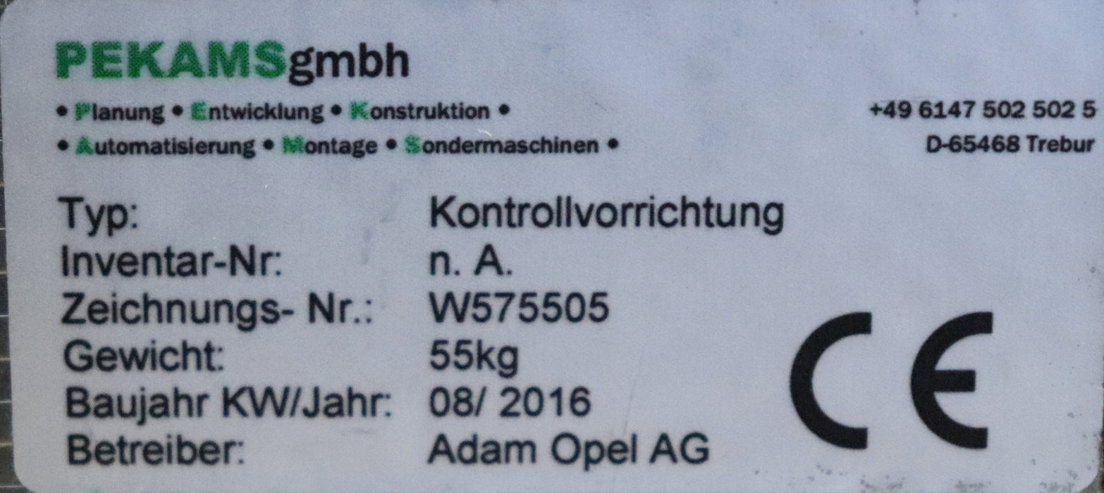 Bild des Artikels PEKAMS-Kontrollvorrichtung-für-Marposs:-13-Messstellen-an-Getrieberad-Messhalter