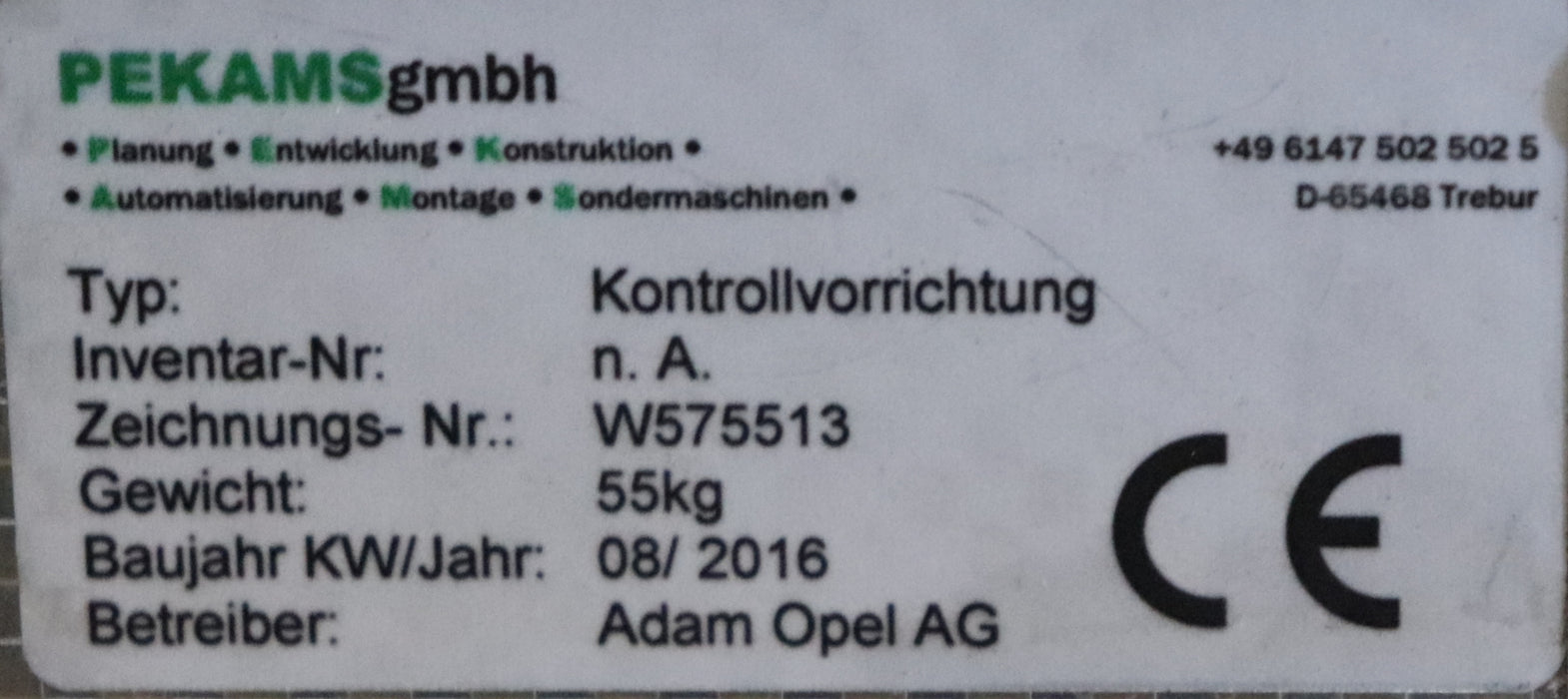 Bild des Artikels PEKAMS-Kontrollvorrichtung-für-Marposs:-14-Messstellen-an-Getrieberad-Messgeber