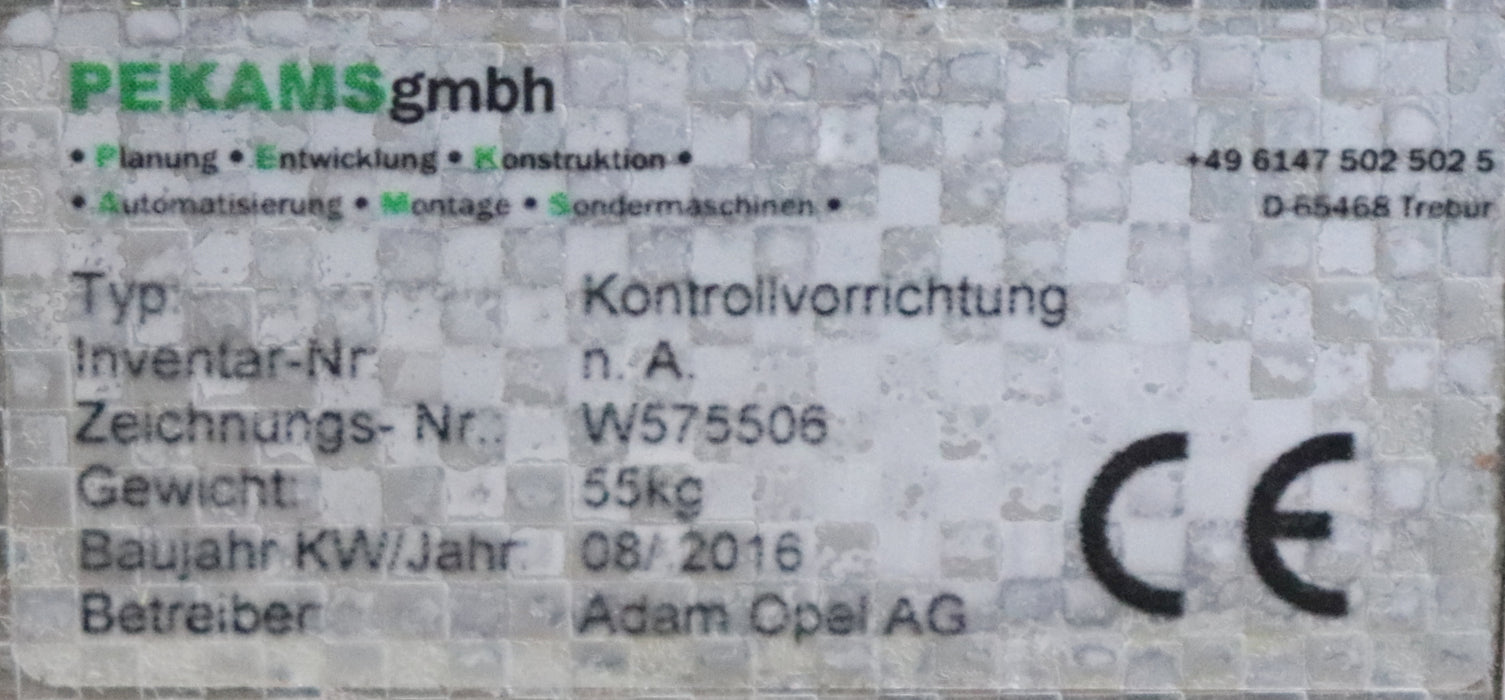 Bild des Artikels PEKAMS-Kontrollvorrichtung-für-Marposs:-7-Messstellen-an-Getrieberad-BJ-2016