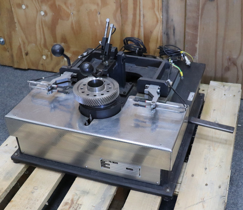 Bild des Artikels PEKAMS-Kontrollvorrichtung-Marposs:-9-Messstellen-Getrieberad-Schwingschlitten