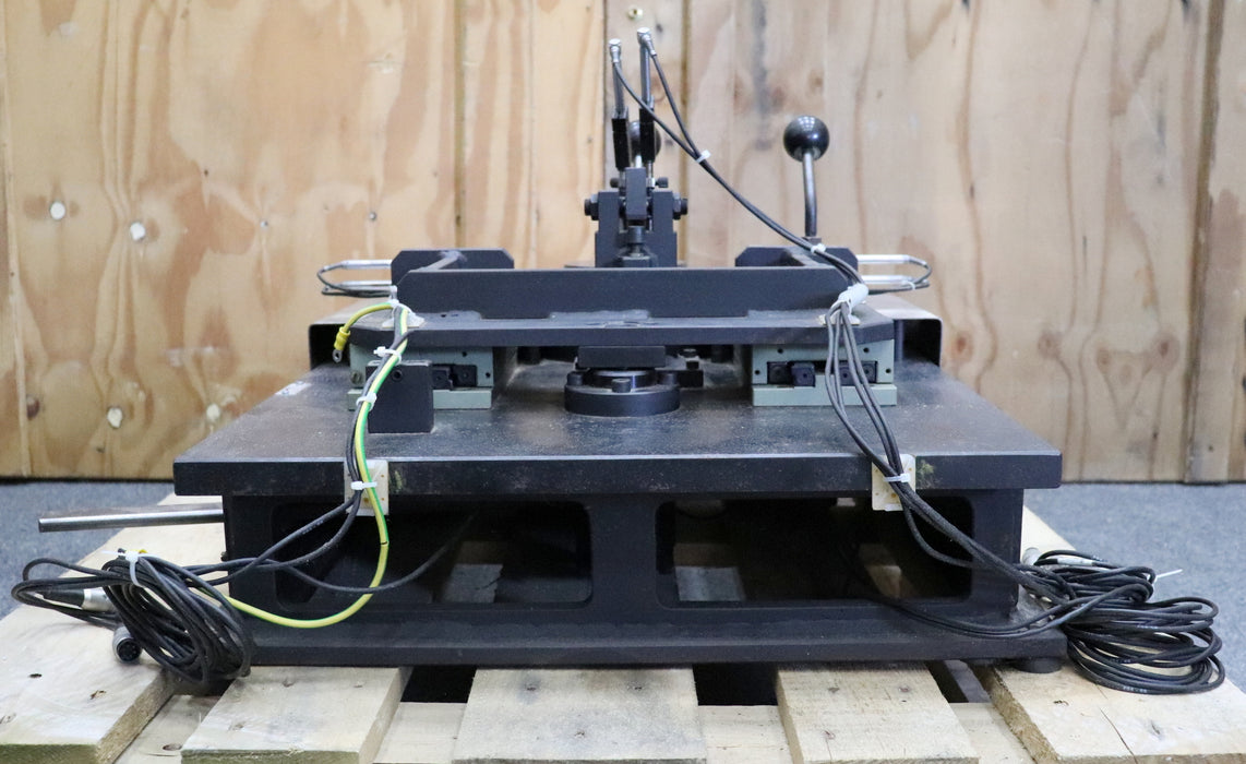 Bild des Artikels PEKAMS-Kontrollvorrichtung-Marposs:-9-Messstellen-Getrieberad-Schwingschlitten