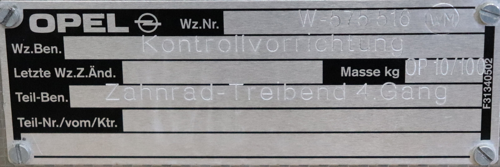 Bild des Artikels PEKAMS-Kontrollvorrichtung-für-Marposs:-9-Messstellen-an-Getrieberad-BJ-2016