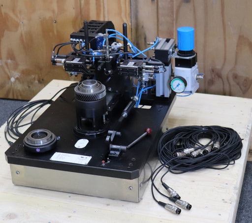 Bild des Artikels MAHR-Kontrollvorrichtung-u.a.-zur-Rollenprüfung-5.Gang-Zahnrädern-Ø-85mm