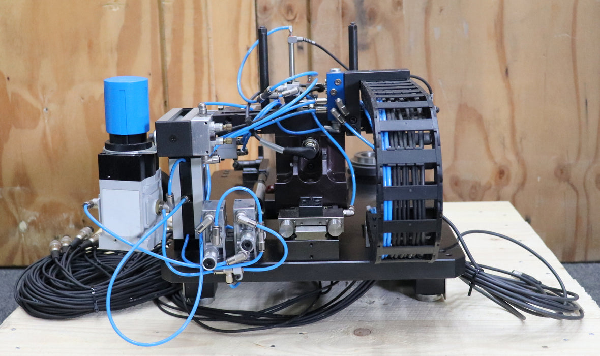 Bild des Artikels MAHR-Kontrollvorrichtung-u.a.-zur-Rollenprüfung-5.Gang-Zahnrädern-Ø-85mm