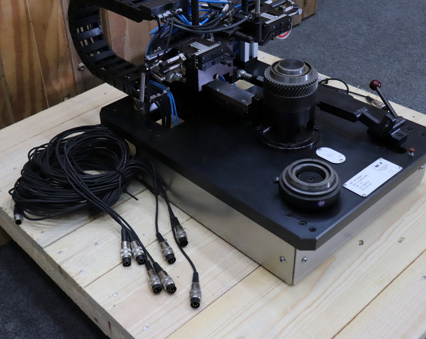 Bild des Artikels MAHR-Kontrollvorrichtung-u.a.-zur-Rollenprüfung-3.Gang-Zahnrädern-Ø-85mm