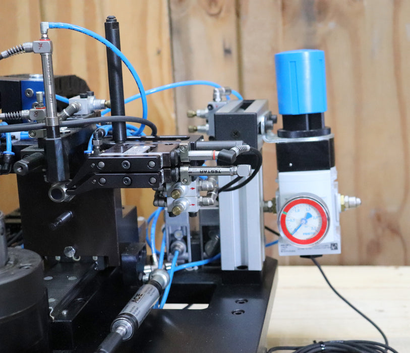 Bild des Artikels MAHR-Kontrollvorrichtung-u.a.-zur-Rollenprüfung-3.Gang-Zahnrädern-Ø-85mm