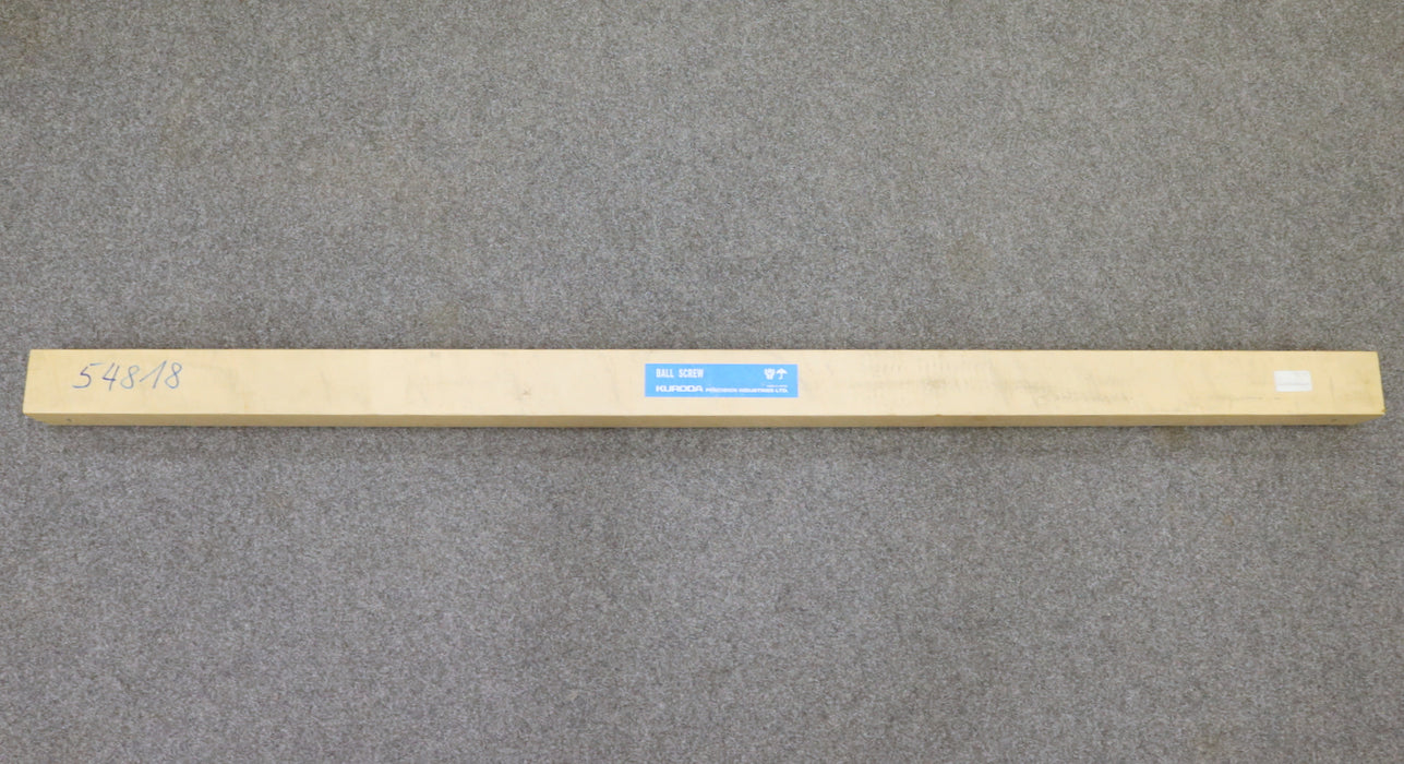 KURODA / JAPAN Kugelrollspindel mit 2x Mutter No. GH2060QS-BEZR-1500A 3-gängig