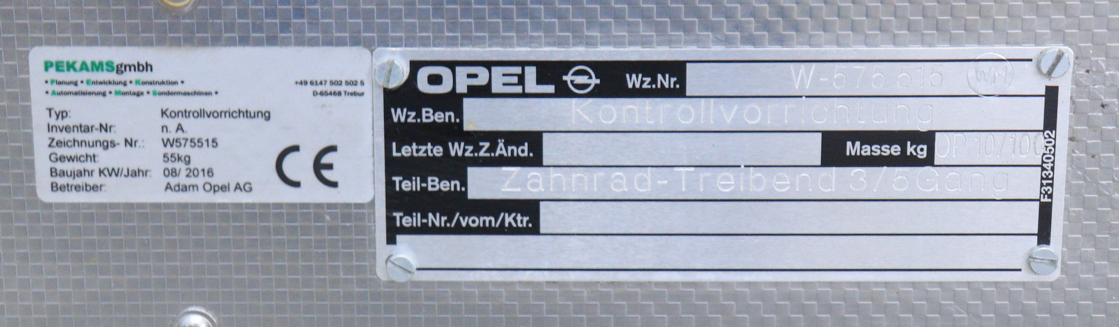 Bild des Artikels PEKAMS-Kontrollvorrichtung-9-Messstellen-an-Getrieberad-für-MARPOSS-