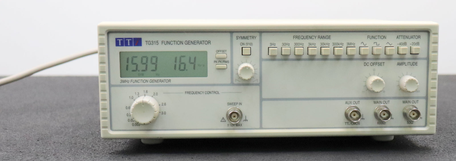 Bild des Artikels AIM-TTi-Function-Generator-TG-315-Voll-funktionsfähig-gebraucht