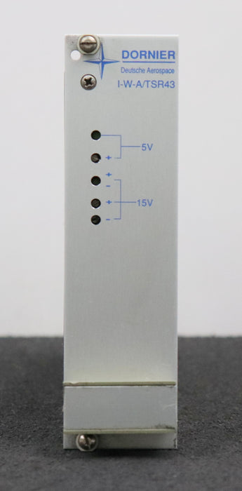Bild des Artikels DORNIER-DEUTSCHE-AEROSPACE-Einschubmodul-I-W-A-/-TSR43-Batterie-TSR-43S-5/15A