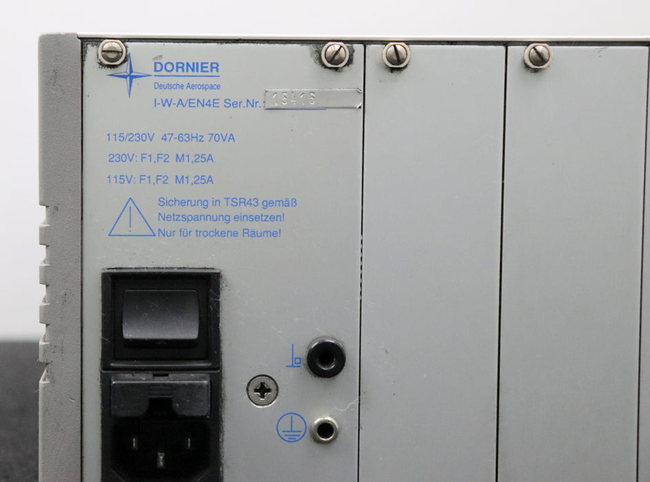 Bild des Artikels DORNIER-DEUTSCHE-AEROSPACE-Netzteil-mit-Gehäuse-I-W-A-/-EN4E-gebraucht