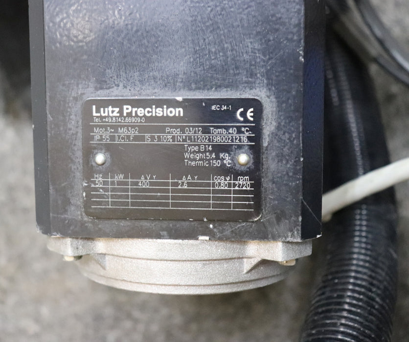 Bild des Artikels LUTZ-PRECISION-Kappenfräs-Einheit-E2AS-SE7H-für-Schweiß-Elektroden-mit-Motor