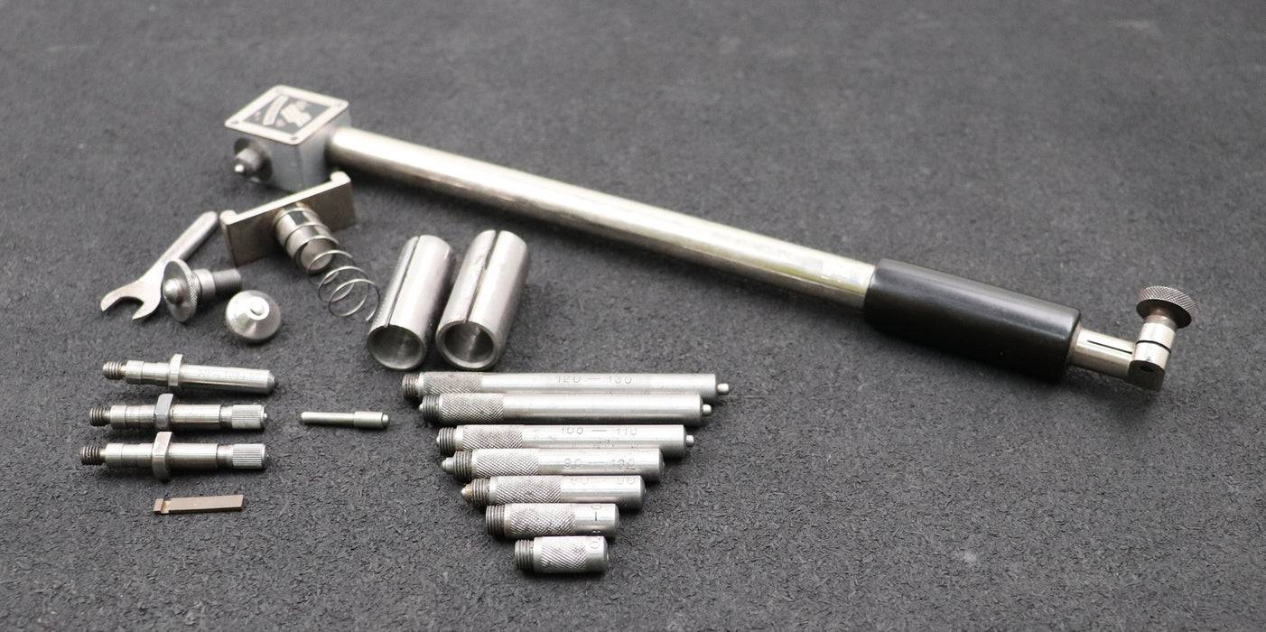 Bild des Artikels HASBERG-Set-Messtasterverlängerung-und-Umlenkung-90°-in-Holzetui-gebraucht