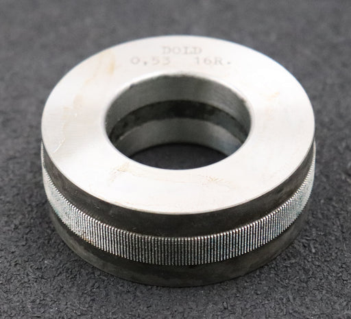 Bild des Artikels DOLD-Rändelrad-16-rillig-mit-ca.-280-Zähnen-Teilung-0,53mm-AußenØ-67mm
