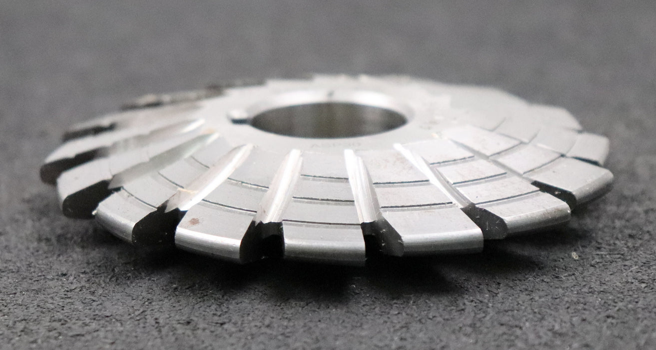 Bild des Artikels DOLD-Prismenfräser-D30°/6a-Winkel-30°-Kopfabrundung-auf-6mm-Ø97,8x16,xØ27mm