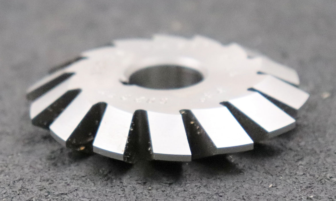 Bild des Artikels DOLD-Prismenfräser-Winkel-60°-Kopfabflachung-1,5mm-Abmaße-Ø59,7x11xØ16mm-mit-LKN