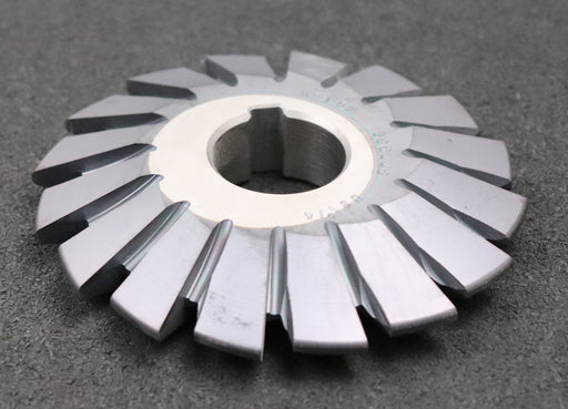 Bild des Artikels DOLD-asymmetrischer-Prismenfräser-U-36°/4-Gesamtwinkel-36°-Flankenwinkel-24°+12°