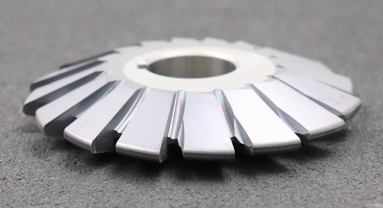 Bild des Artikels DOLD-asymmetrischer-Prismenfräser-U-36°/4-Gesamtwinkel-36°-Flankenwinkel-24°+12°