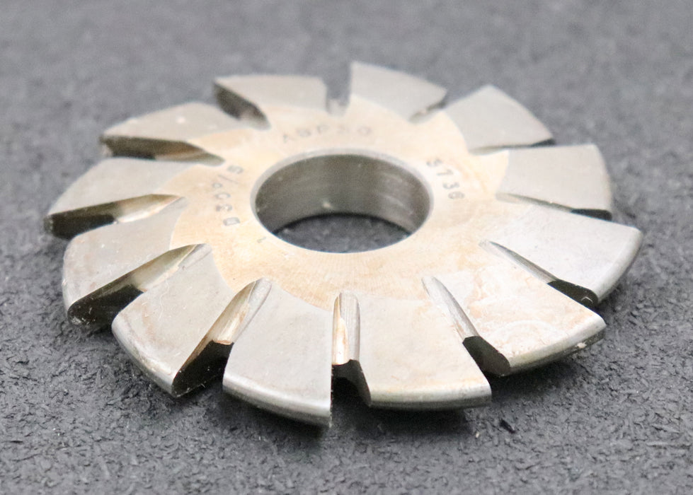 Bild des Artikels DOLD-Prismenfräser-D30°/5-Winkel-30°-Kopfabrundung-auf-5mm-Ø75,5x10,7xØ22mm