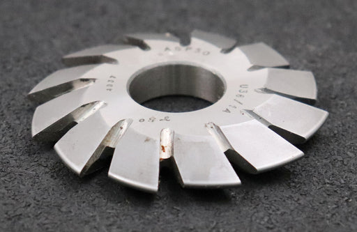 Bild des Artikels DOLD-asymmetrischer-Prismenfräser-U-36°/1A-Gesamtwinkel-36°-Flankenwinkel-24°+12