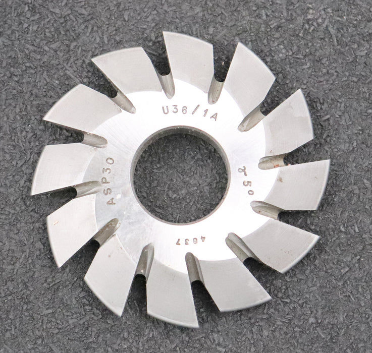 Bild des Artikels DOLD-asymmetrischer-Prismenfräser-U-36°/1A-Gesamtwinkel-36°-Flankenwinkel-24°+12