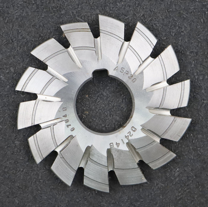 Bild des Artikels DOLD-Prismenfräser-D24°/4b-Winkel-24°-Kopfabrundung-auf-4mm-Ø86x10,1xØ27mm