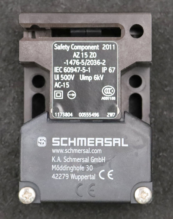 Bild des Artikels SCHMERSAL-Zwangstürkontakt-AZ15ZO-1476-5/2036-2-für-Meiller-Aufzugstüren