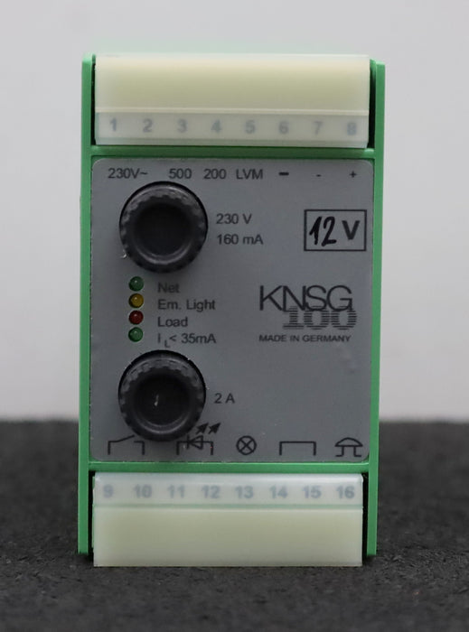 Bild des Artikels PHOENIX-CONTACT-Steuerung-/-Licht-aus-Typ:-KNSG100-230VAC/12VDC-230VAC/12VDC