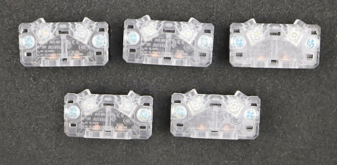 Bild des Artikels ASTRA-5x-Türkontakt-Typ-AS-03-In-4A-Ui-500V-Ie-2A-Ue-230VAC/200VDC-unbenutzt