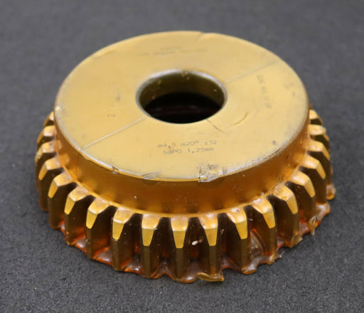 Bild des Artikels LORENZ-Glockenschneidrad-m=-4,5mm-EGW-20°-Zähnezahl=-32-haP0-1,05mn