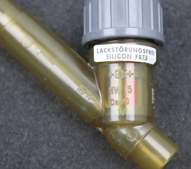 Bild des Artikels GF-GEORG-FISCHER-Schmutzfänger-Typ-305-1/2''-DA20-NW15-PN10-Transparent