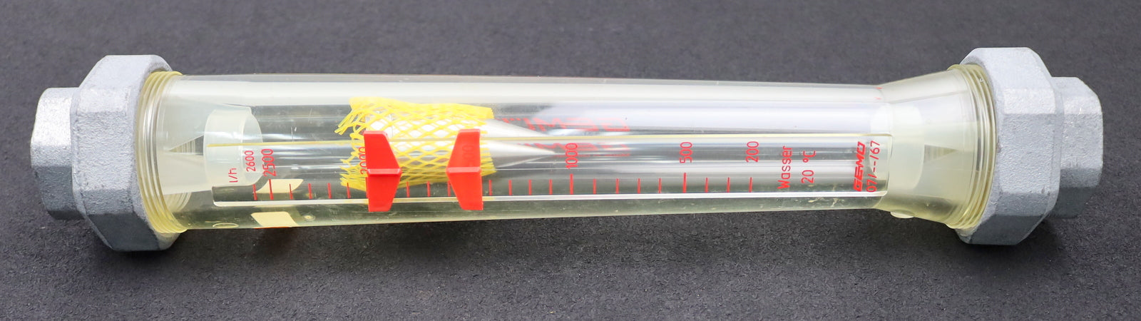 Bild des Artikels GEMUE-Durchflussmesser-Typ-807/40/7-DN-40-mit-Tempergussverschraubung