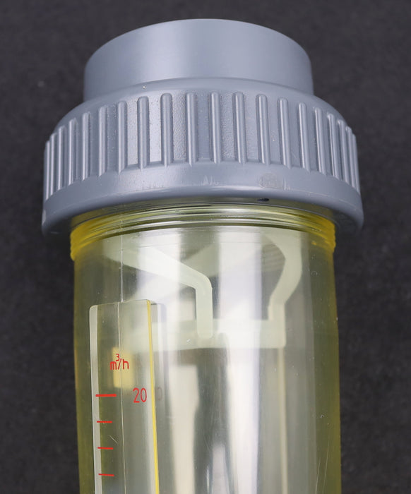 Bild des Artikels GEMUE-Durchflussmesser-Typ-807/65/7-DN-65-PA,-glasklar-Messrohrgröße-Konus-77