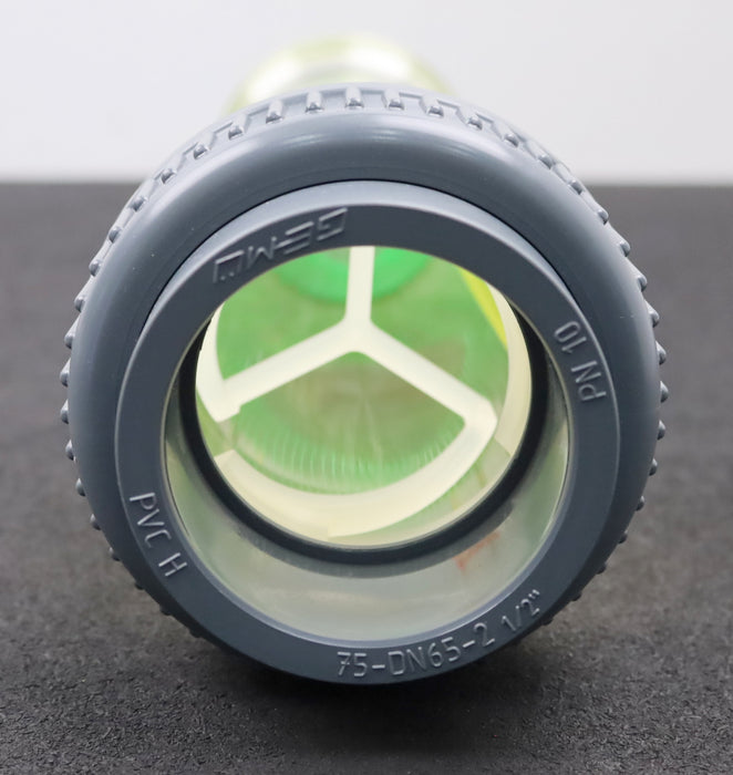 Bild des Artikels GEMUE-Durchflussmesser-Typ-807/65/7-DN-65-PA,-glasklar-Messrohrgröße-Konus-77