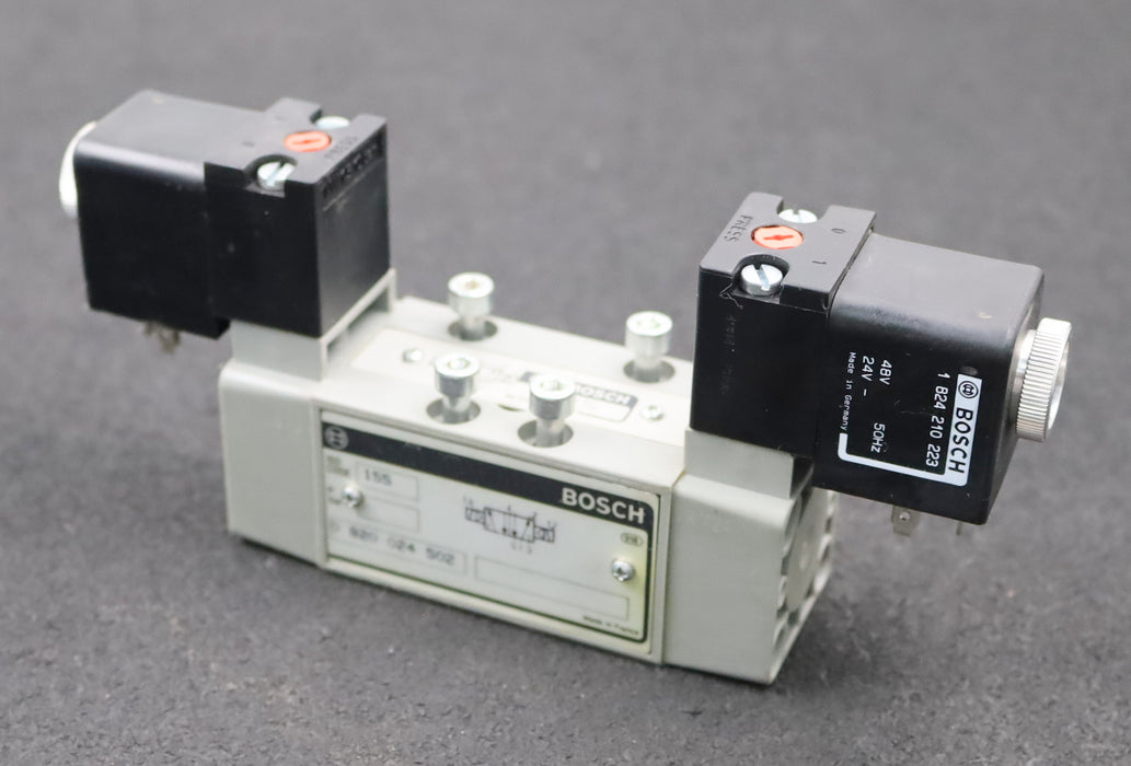 Bild des Artikels BOSCH-Magnetventil-Art.Nr-0-820-024-502-Pe-max.-10bar-mit-2x-Magnetspule