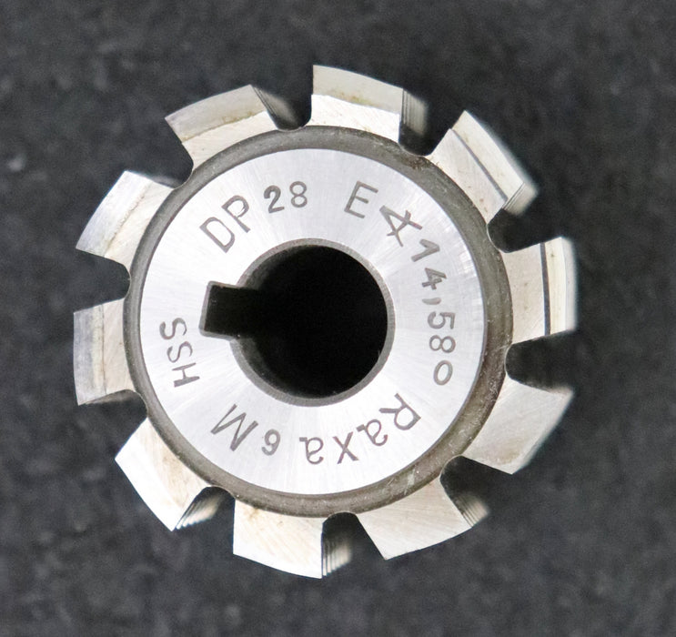 Bild des Artikels DOLD-Zahnrad-Wälzfräser-gear-hob-DP28-14,58°EGW-Ø34x26xØ10mm-mit-LKN