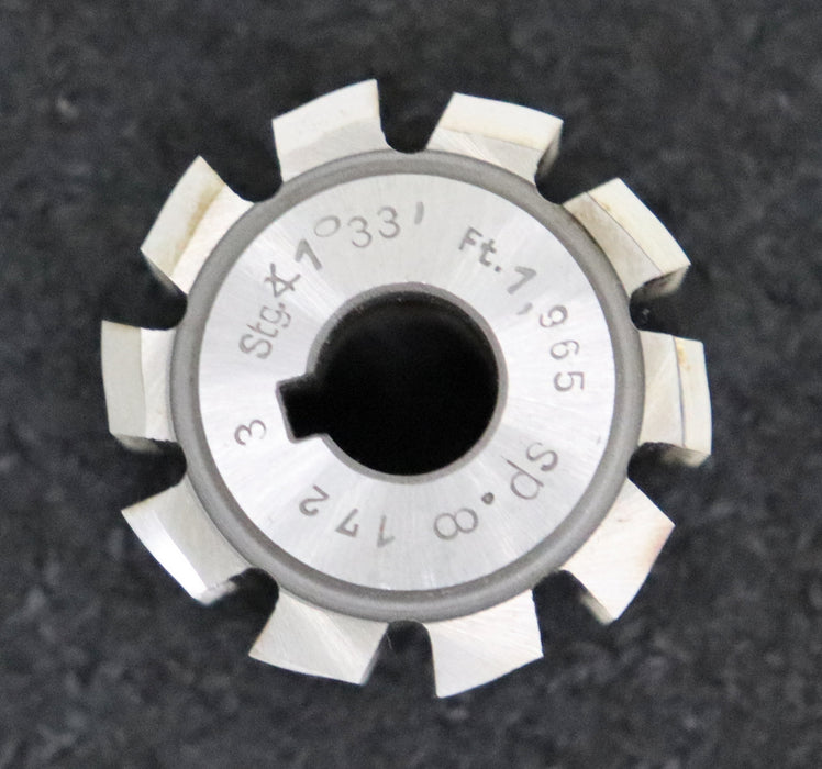 Bild des Artikels DOLD-Zahnrad-Wälzfräser-gear-hob-DP28-14,58°EGW-Ø34x26xØ10mm-mit-LKN