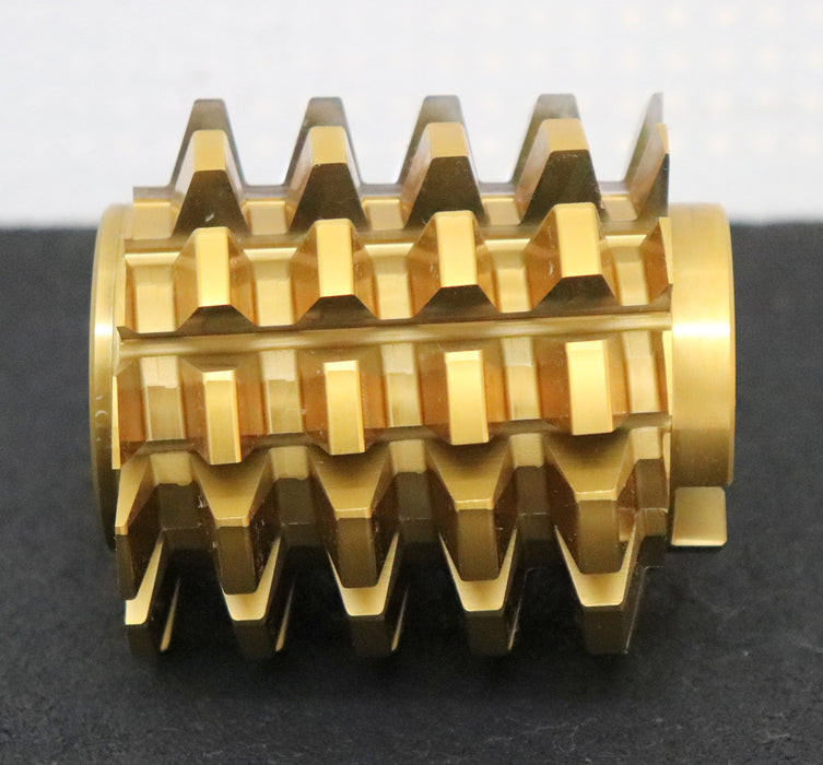 Bild des Artikels DOLD-Zahnrad-Wälzfräser-gear-hob-m=-4,75-EGW-13°/18°-Ø75x80xØ27mm-mit-Axialnut