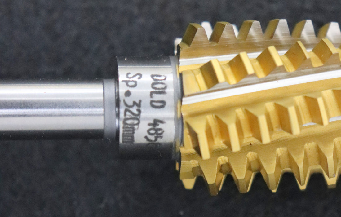Bild des Artikels DOLD-Schneckenrad-Schaftwälzfräser-worm-wheel-hob-m=-1,5-EGW-20°-Ø29,2x43,2mm