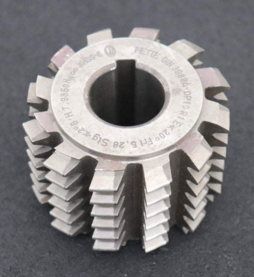 Bild des Artikels FETTE-Zahnwellen-Wälzfräser-DP10-EGW-30°-Ø76x56xØ27mm-1gg.-Rechts