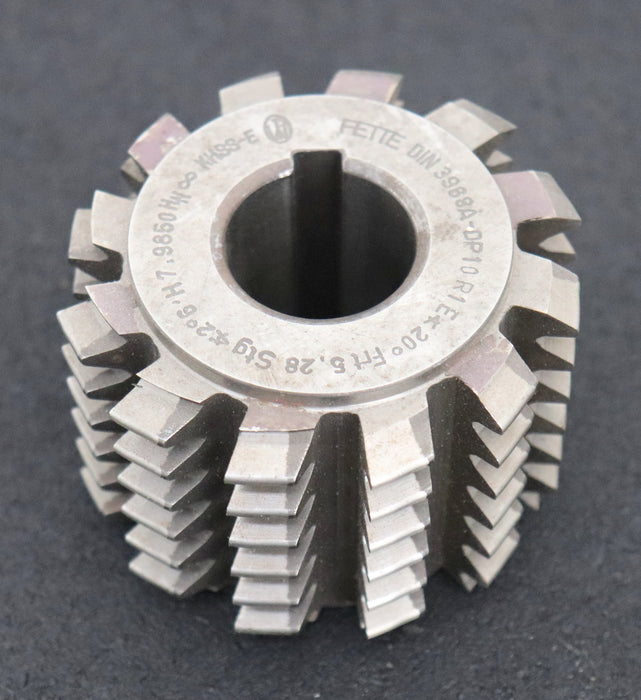 Bild des Artikels FETTE-Zahnwellen-Wälzfräser-DP10-EGW-30°-Ø76x56xØ27mm-1gg.-Rechts