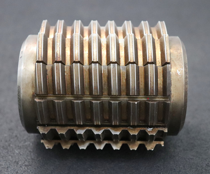 Bild des Artikels SAAZOR-Zahnwellen-Wälzfräser-involute-spline-hob-m=-3,0-EGW-30°-Ø64x47xØ27mm